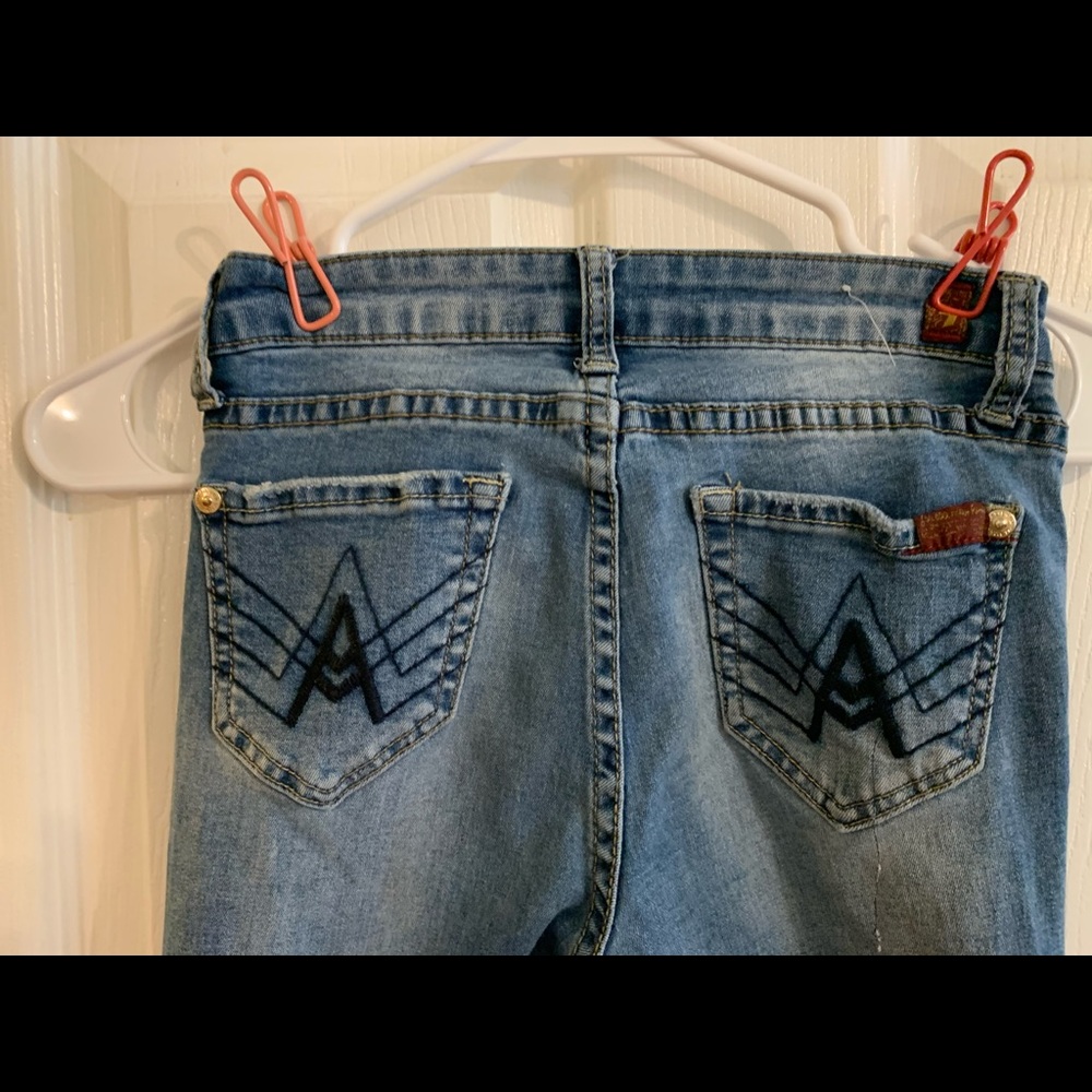 7 for All Mankind Skinny Jeans **Girls Size 14**